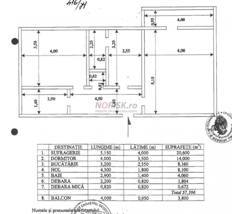 Timpuri Noi 2 camere decomandat   62mp  etaj 1 - centrala   metrou
